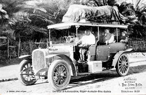 ALGER - AUMALE - BOU SAADA - SERVICE AUTOBUS
